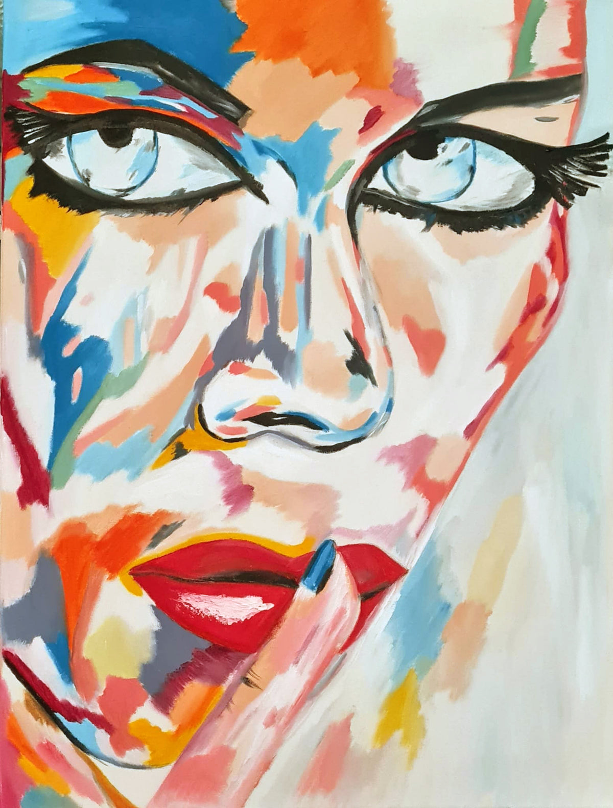 Secret — oil painting by Dana Edri