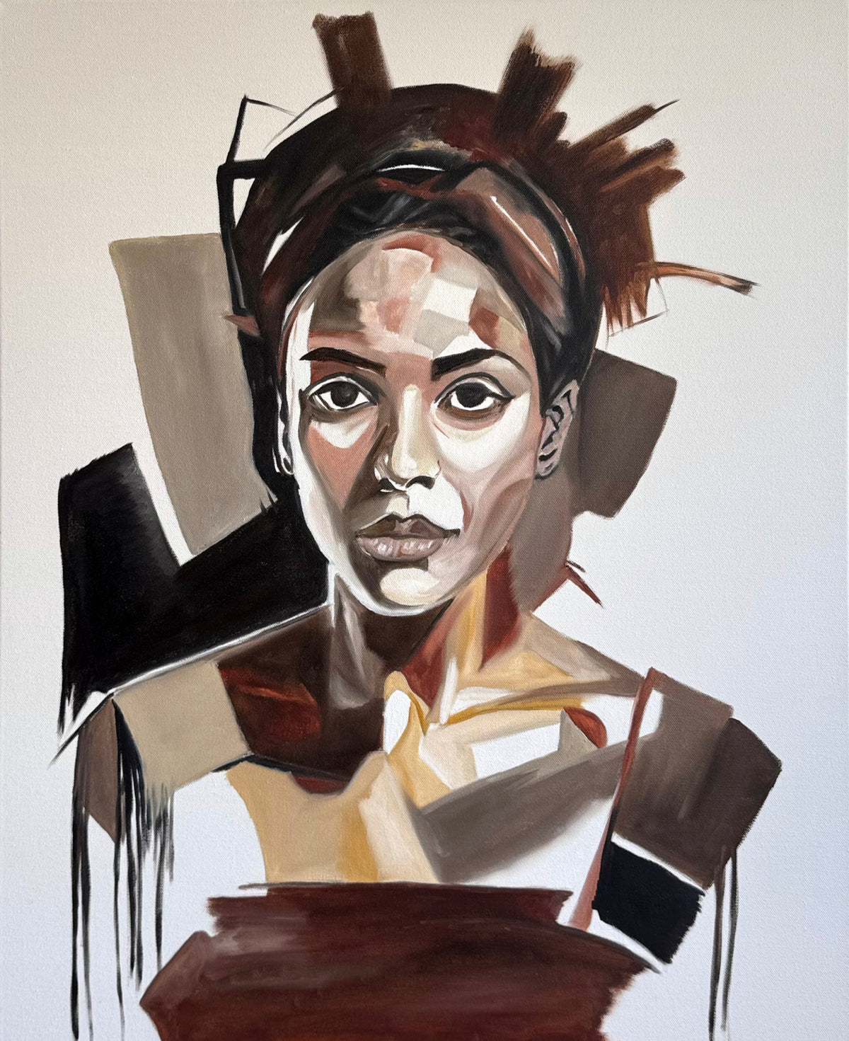 Fragments — enhanced canvas print by Dana Edri