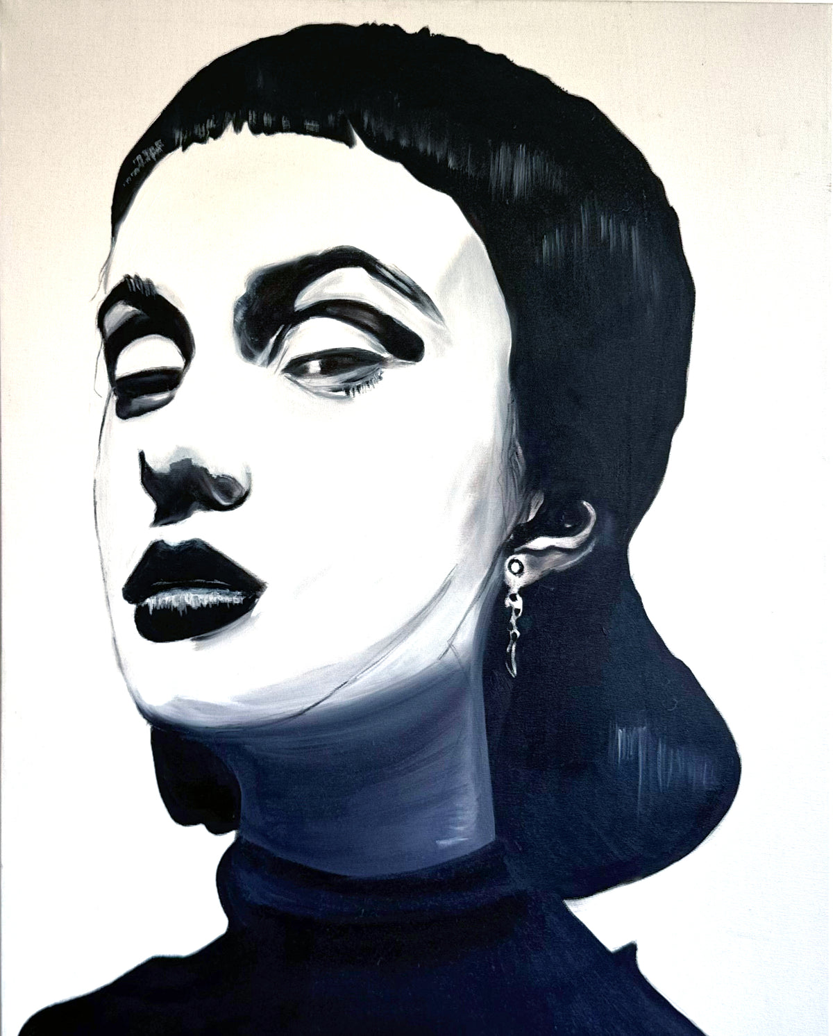 Noir — oil painting by Dana Edri