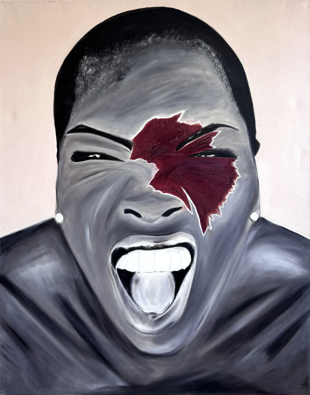 Roar — oil painting by Dana Edri