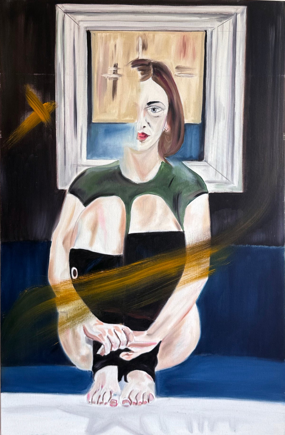 Window — enhanced canvas print by Dana Edri
