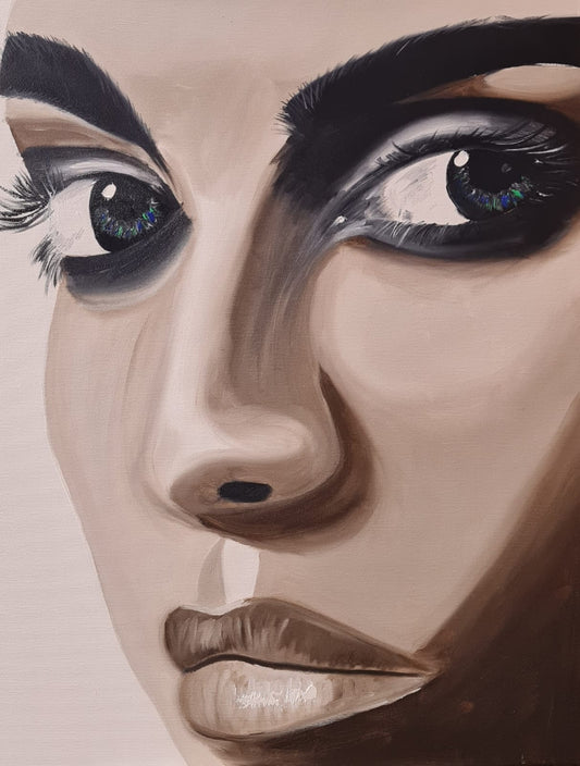 Sepia — oil painting by Dana Edri