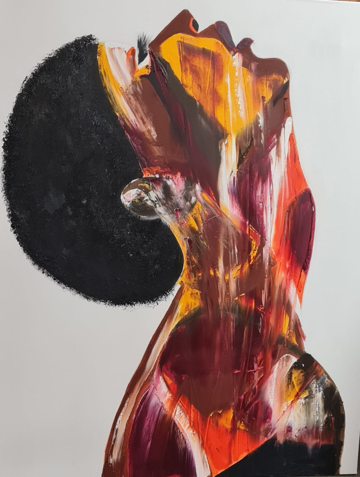 Ember — oil painting by Dana Edri