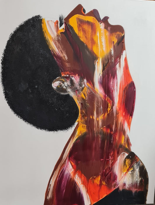 Ember — oil painting by Dana Edri