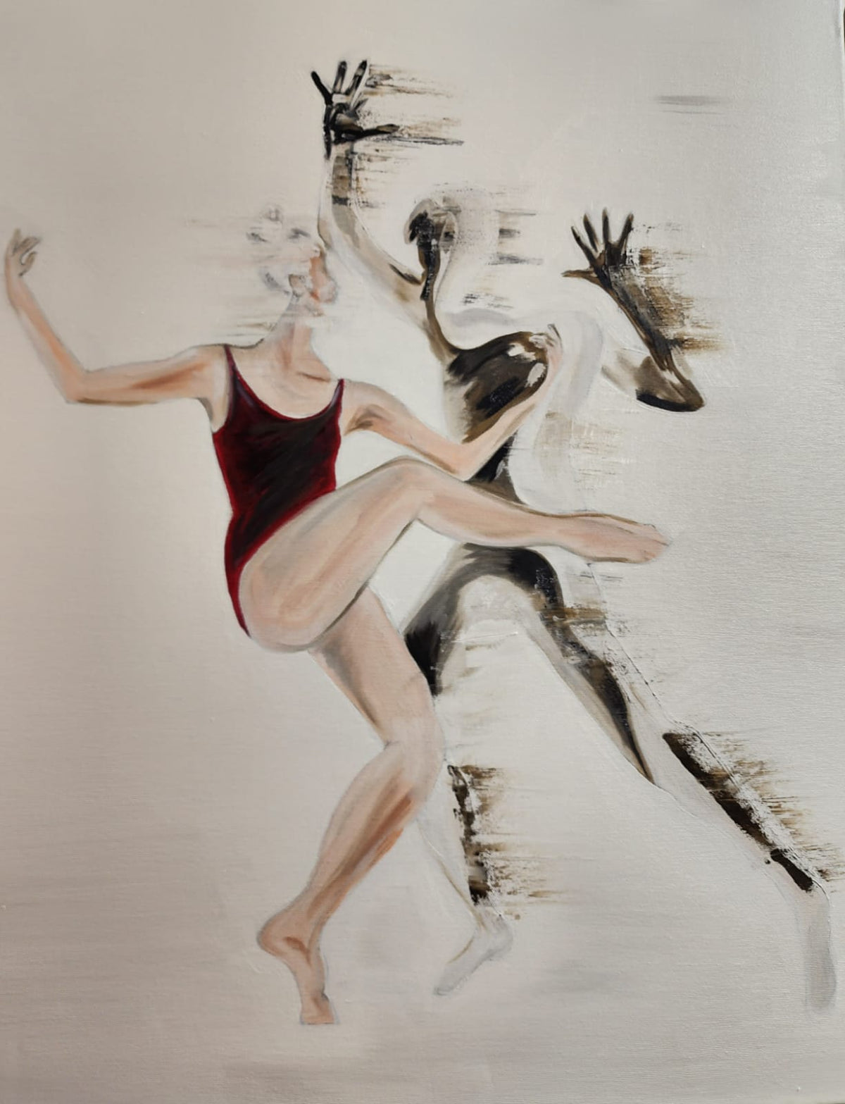 Duet — oil painting by Dana Edri