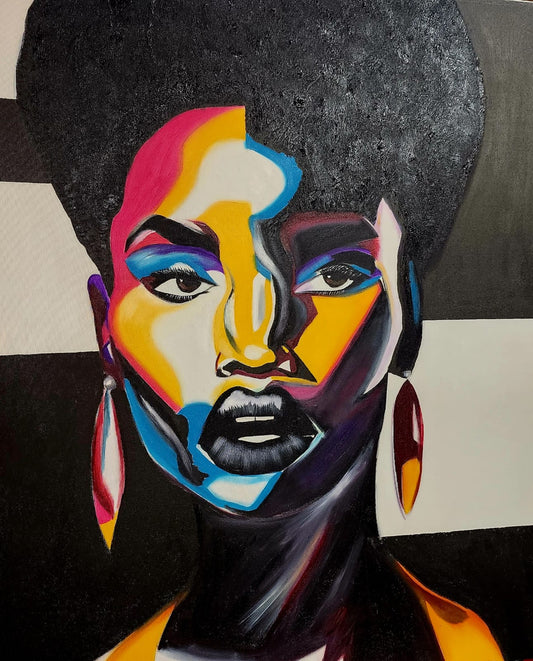 Prism — oil painting by Dana Edri