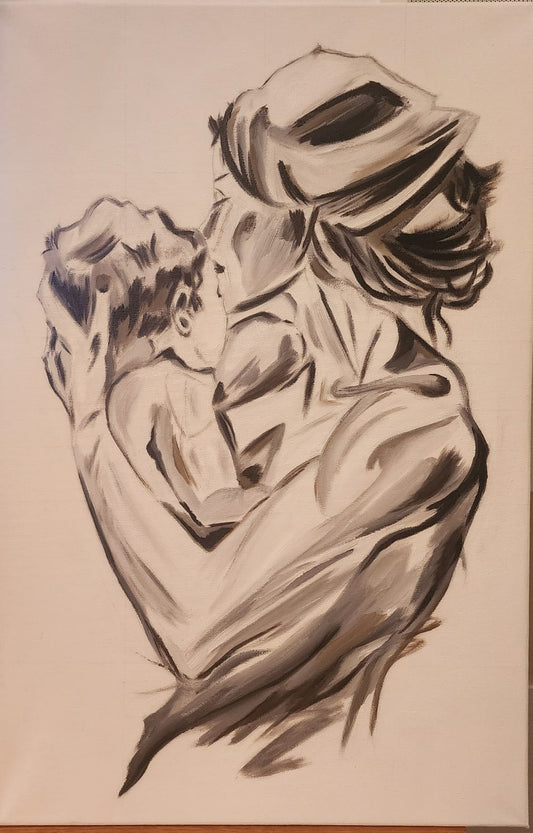 Untitled 21 — original oil painting by Dana Edri