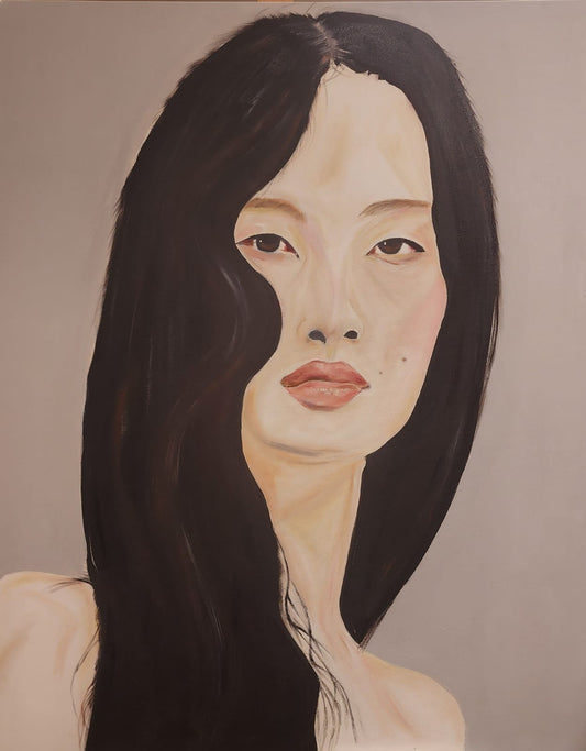 Stillness — oil painting by Dana Edri