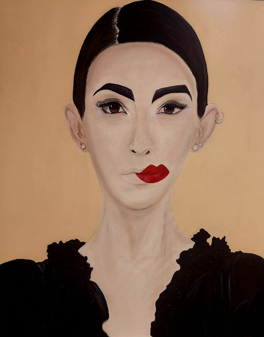 Untitled 01 — original oil painting by Dana Edri